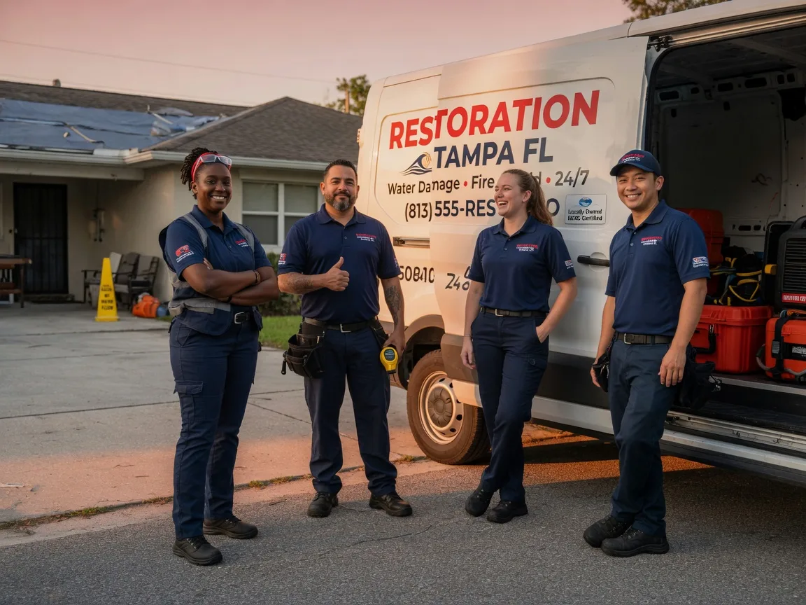 Water Damage Restoration company in West Lebanon, IN