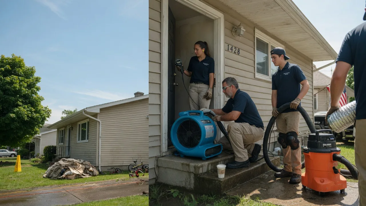 Water Damage Restoration in West Lebanon, IN near me